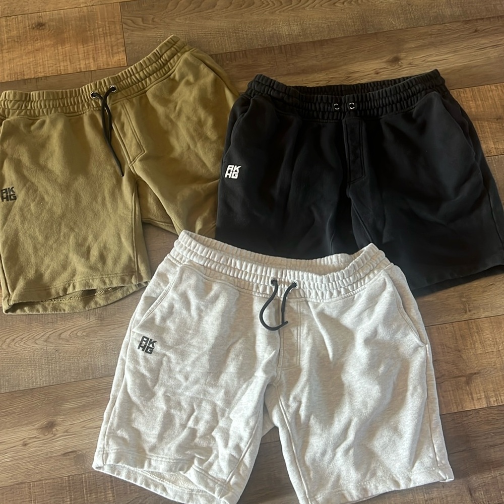 3 pairs sweat shorts